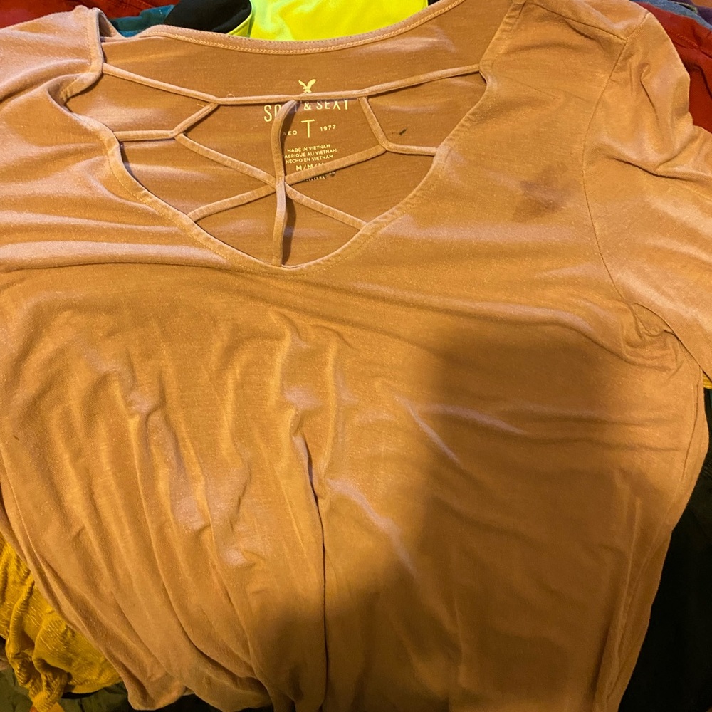 american eagle soft and sexy tee